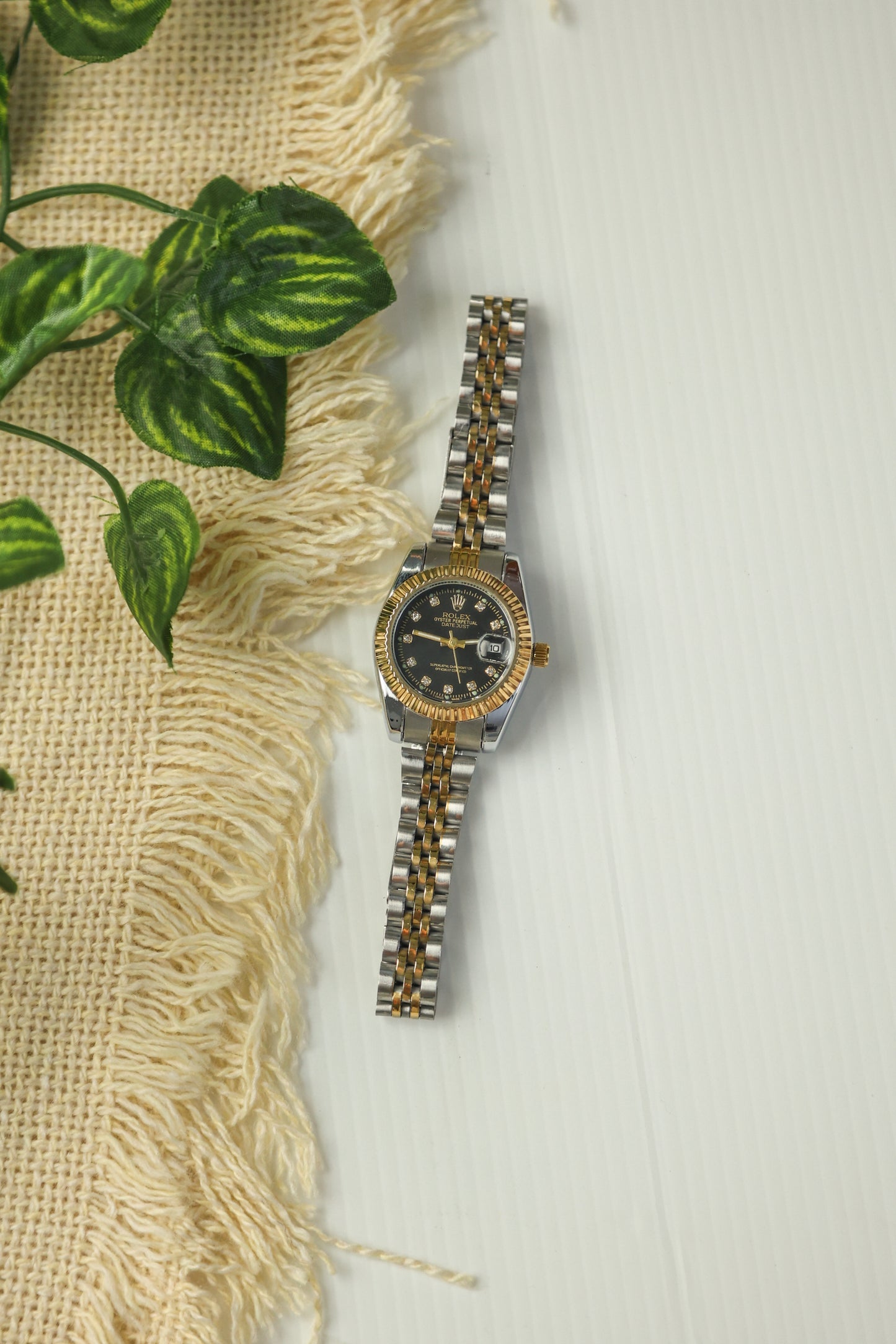 Rolex Mini TwoTone Black