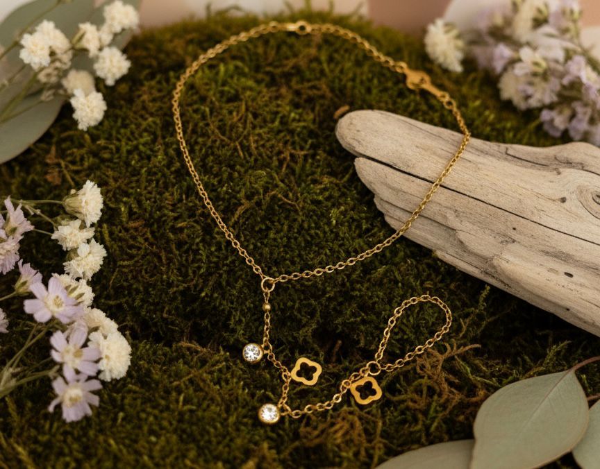 Flower & Diamond Anja