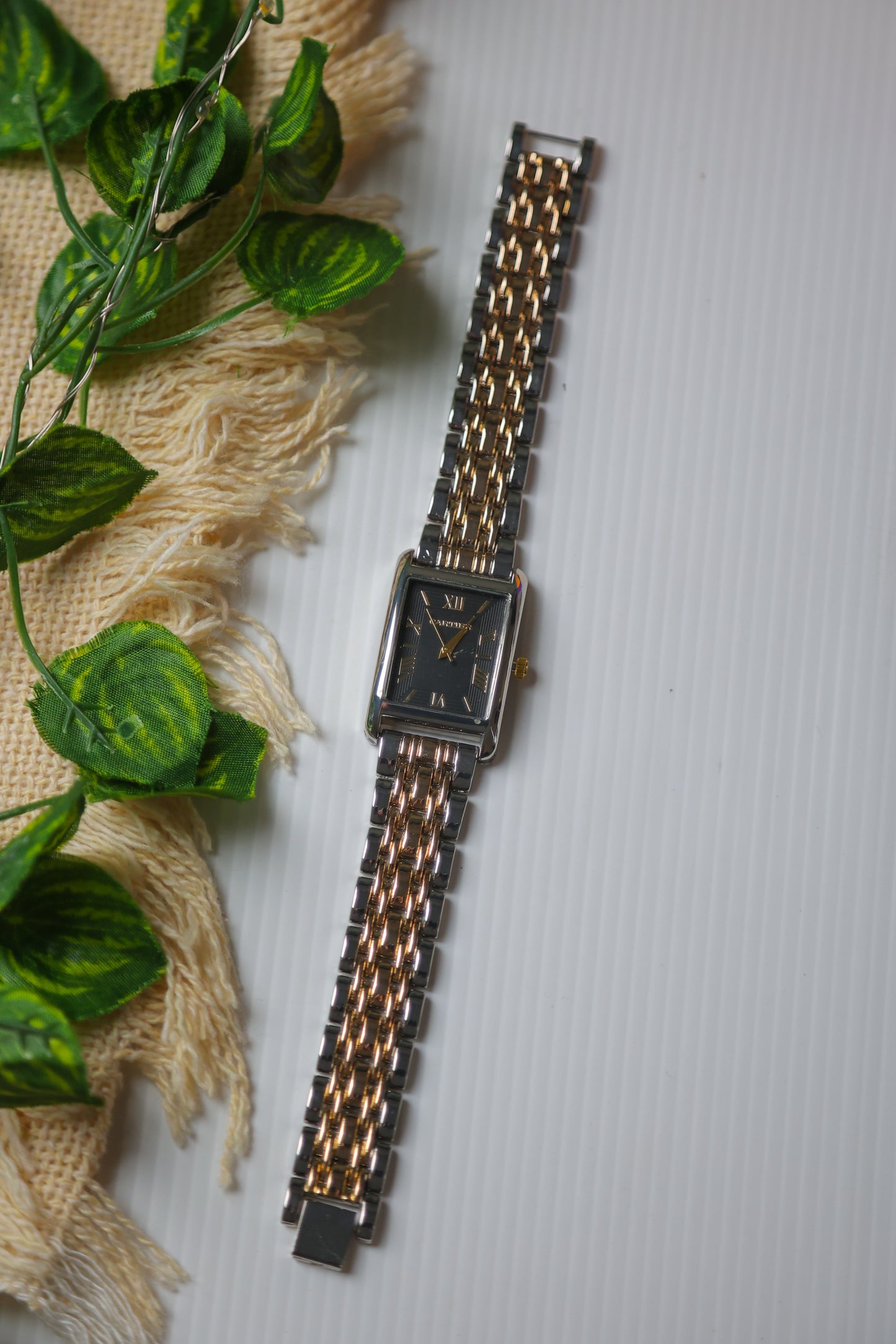 Cartier Civo Twotone Black Dial