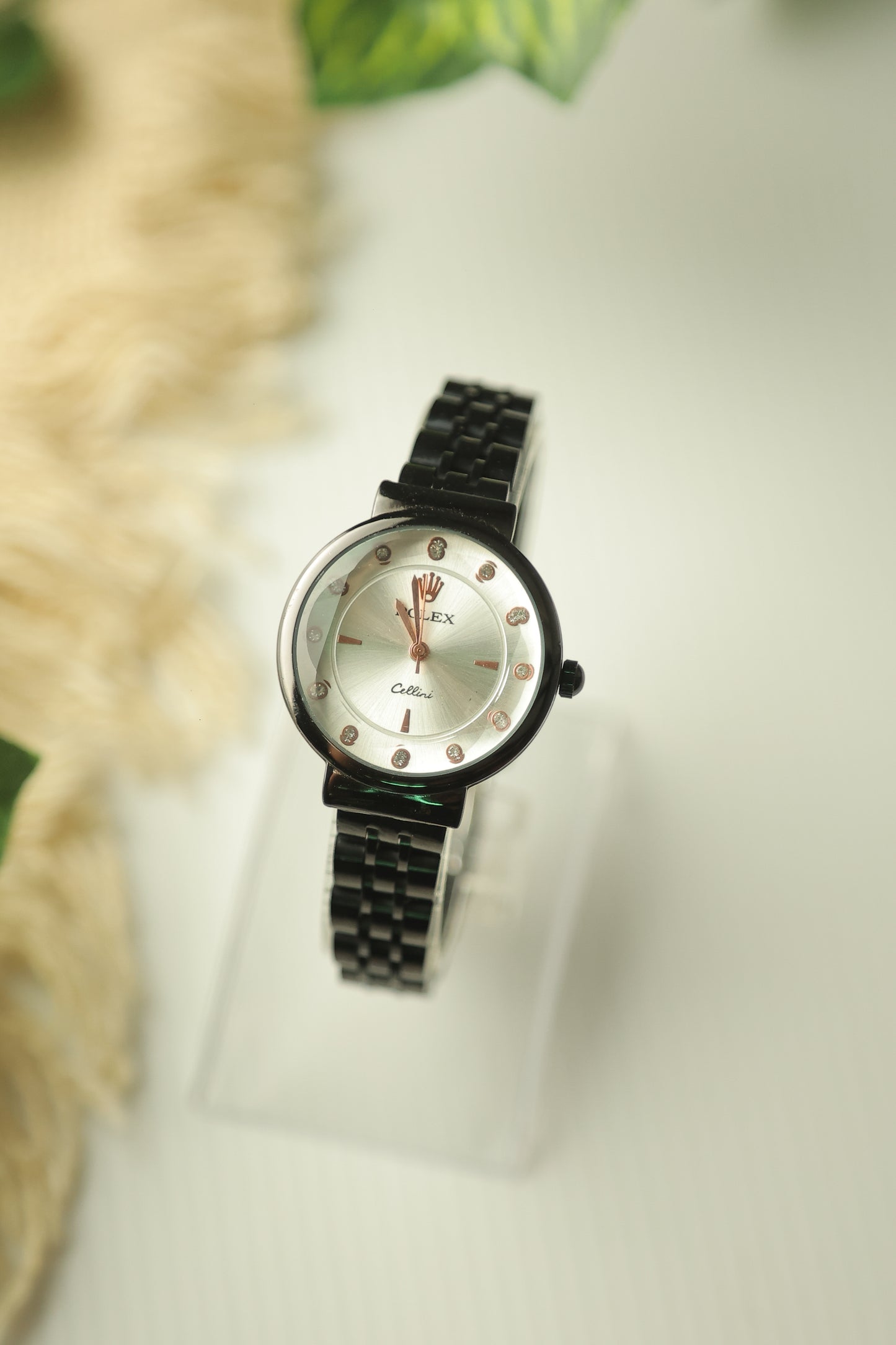 Rolex Black Edition Silver Dial
