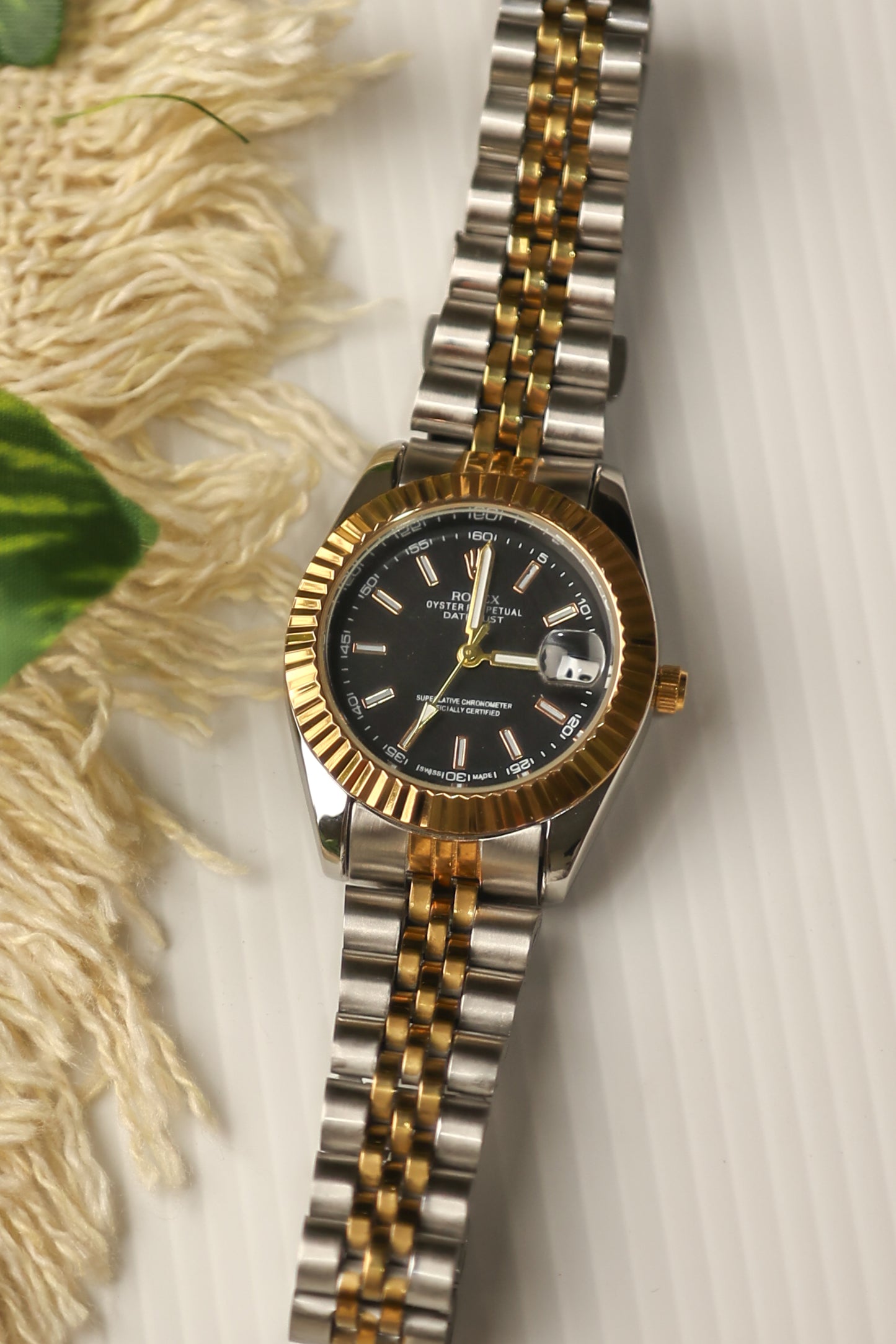 Rolex Oyster Perpetual (Black Dial)
