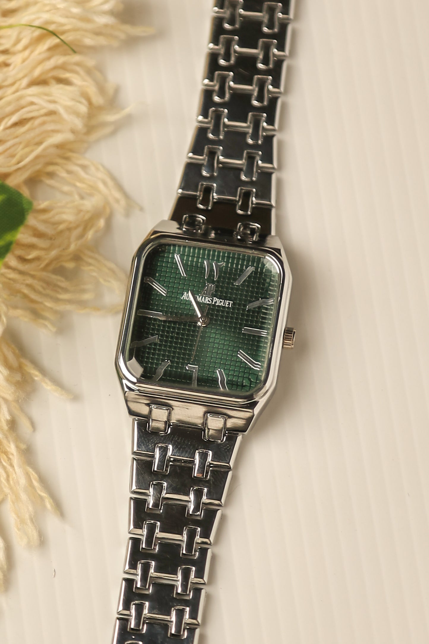 Ap Roman Silver (Green Dial)