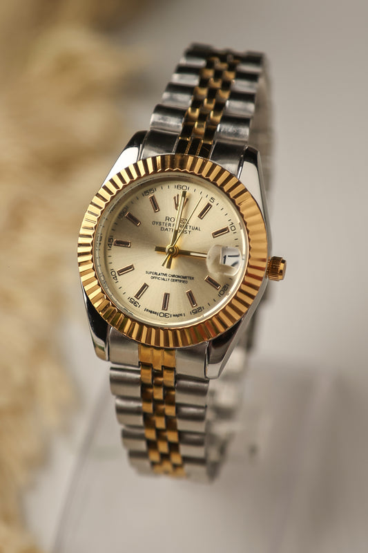 Rolex Oyster Perpetual (Golden Dial)