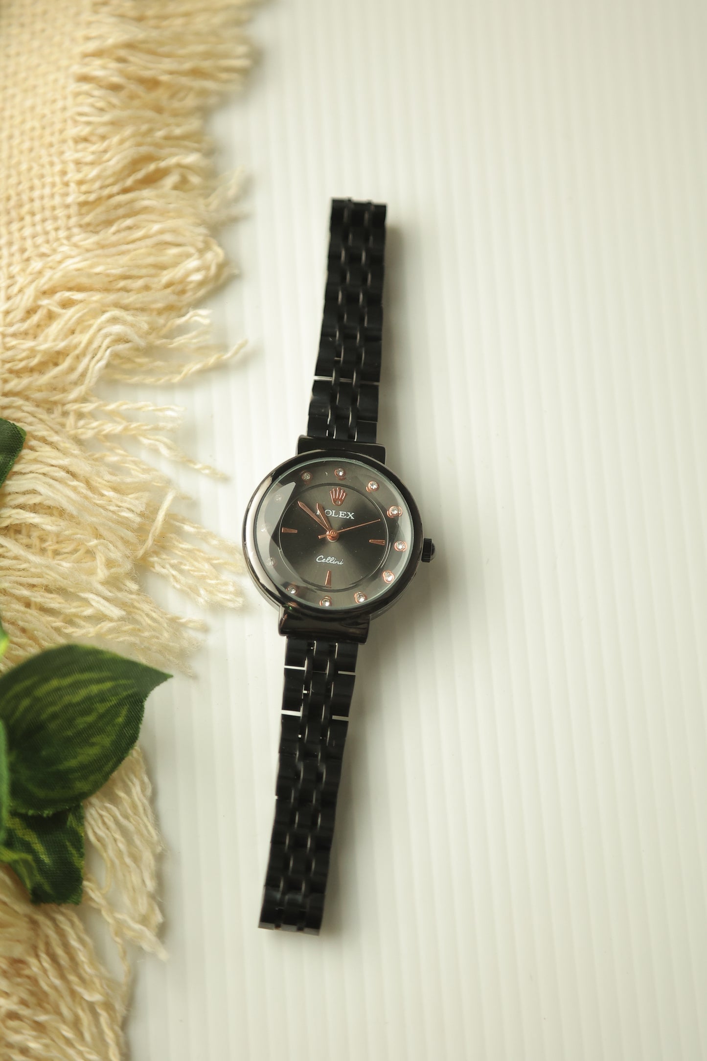 Stainless Steel Rolex Black Edition