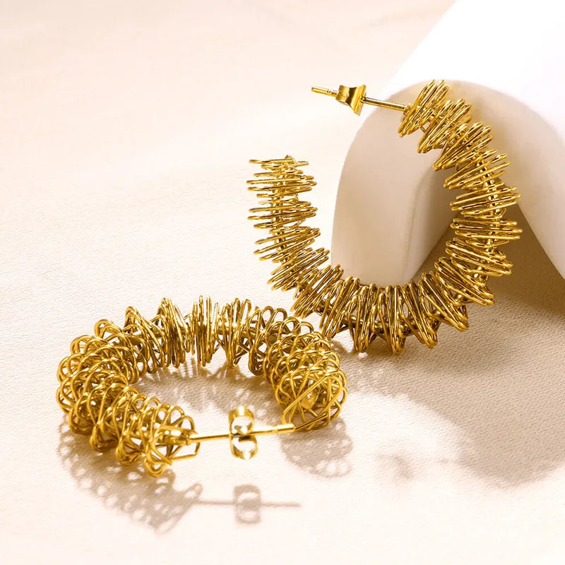 Wire Branches Hoops – Jewellery bazar
