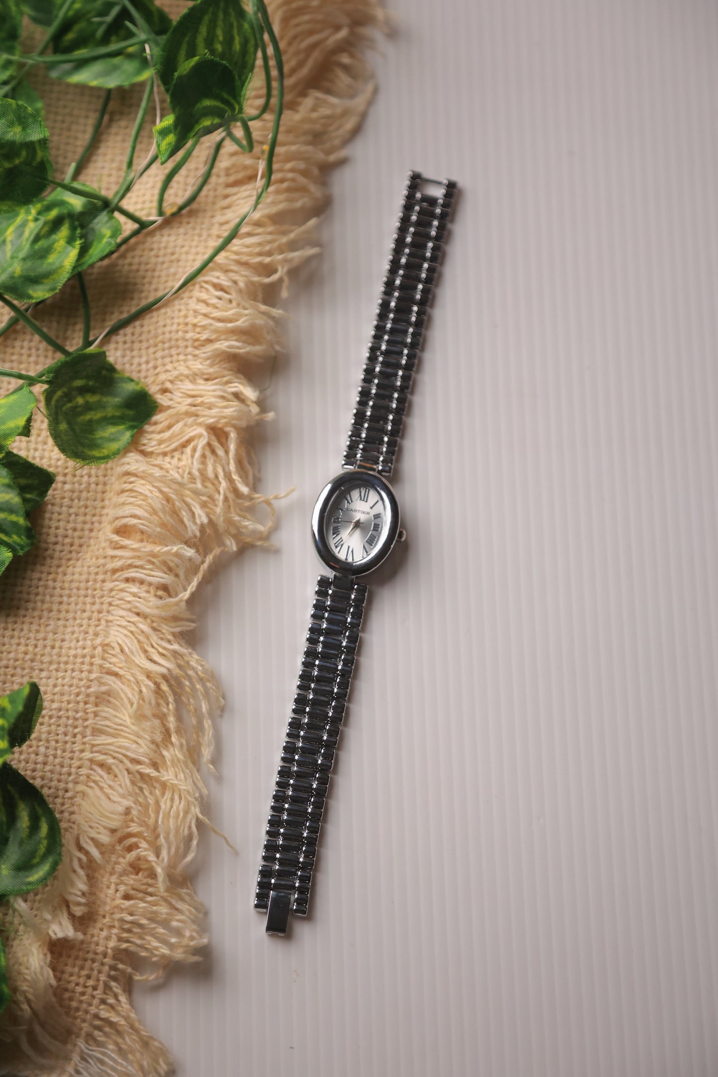 Cartier Oval Silver