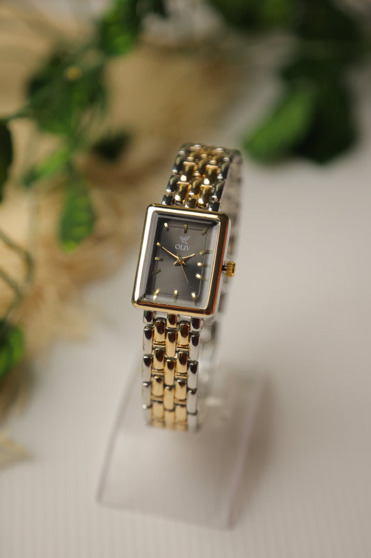 Oliv MW Square Black Dial