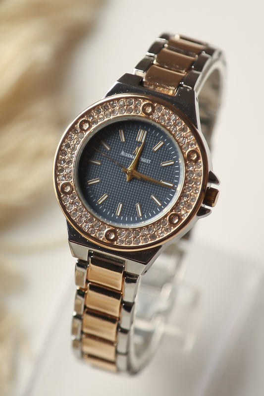 AP Round Stoned Blue
