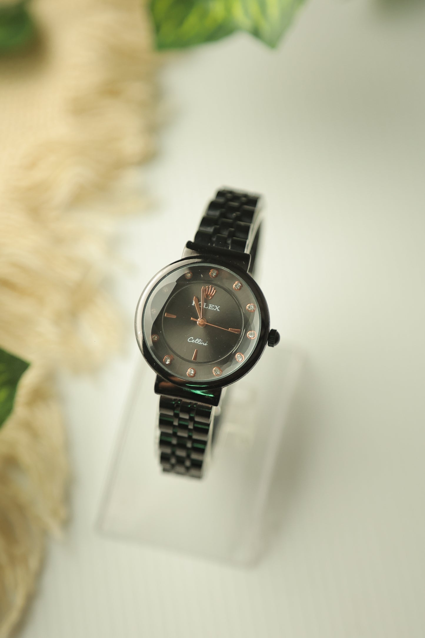 Stainless Steel Rolex Black Edition