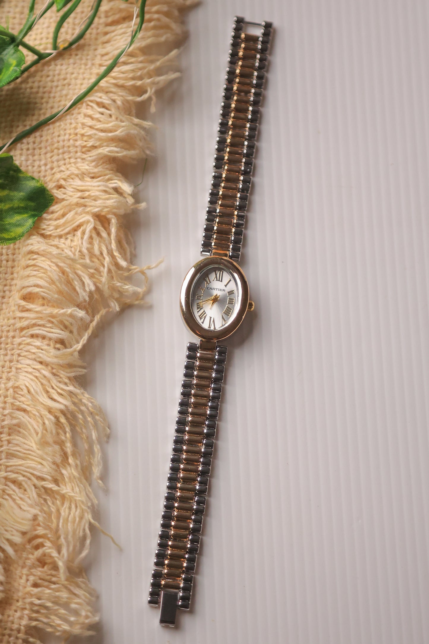 Cartier Oval Gold Twotone