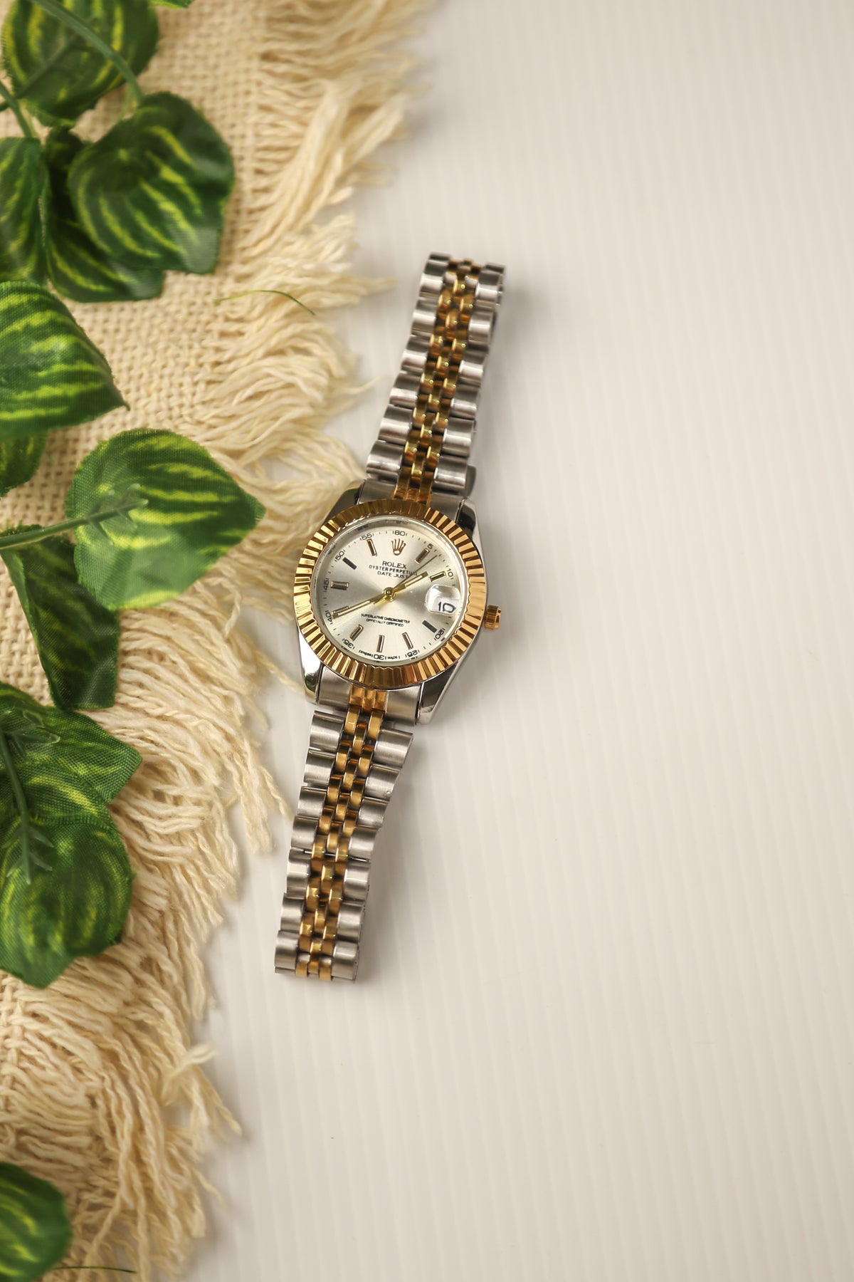 Rolex Oyster Perpetual (Silver Dial)