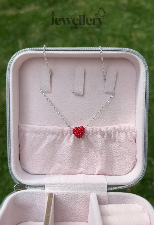 Red Heart Necklace