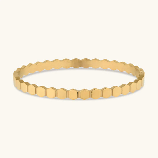 Honey Comb Bangle