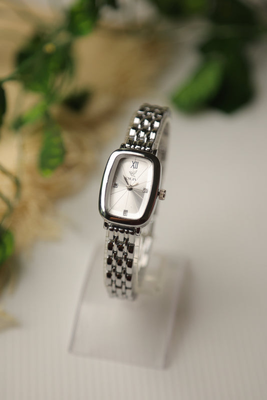 Oliv Long Slim Silver
