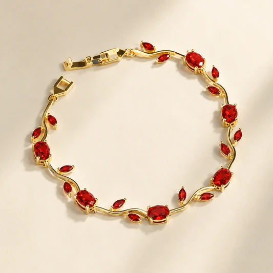 Diamond Tulip Bracelet