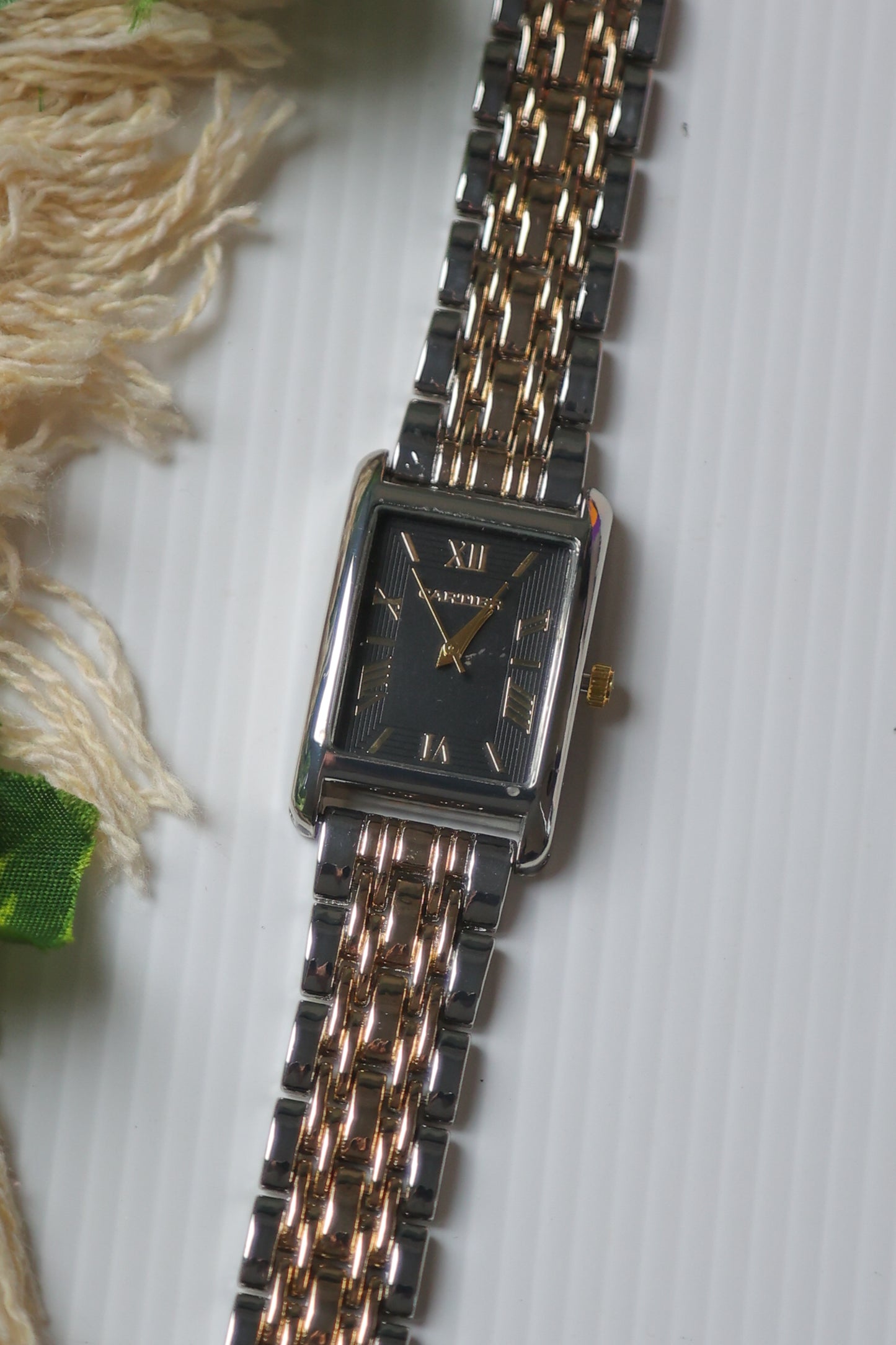 Cartier Civo Twotone Black Dial
