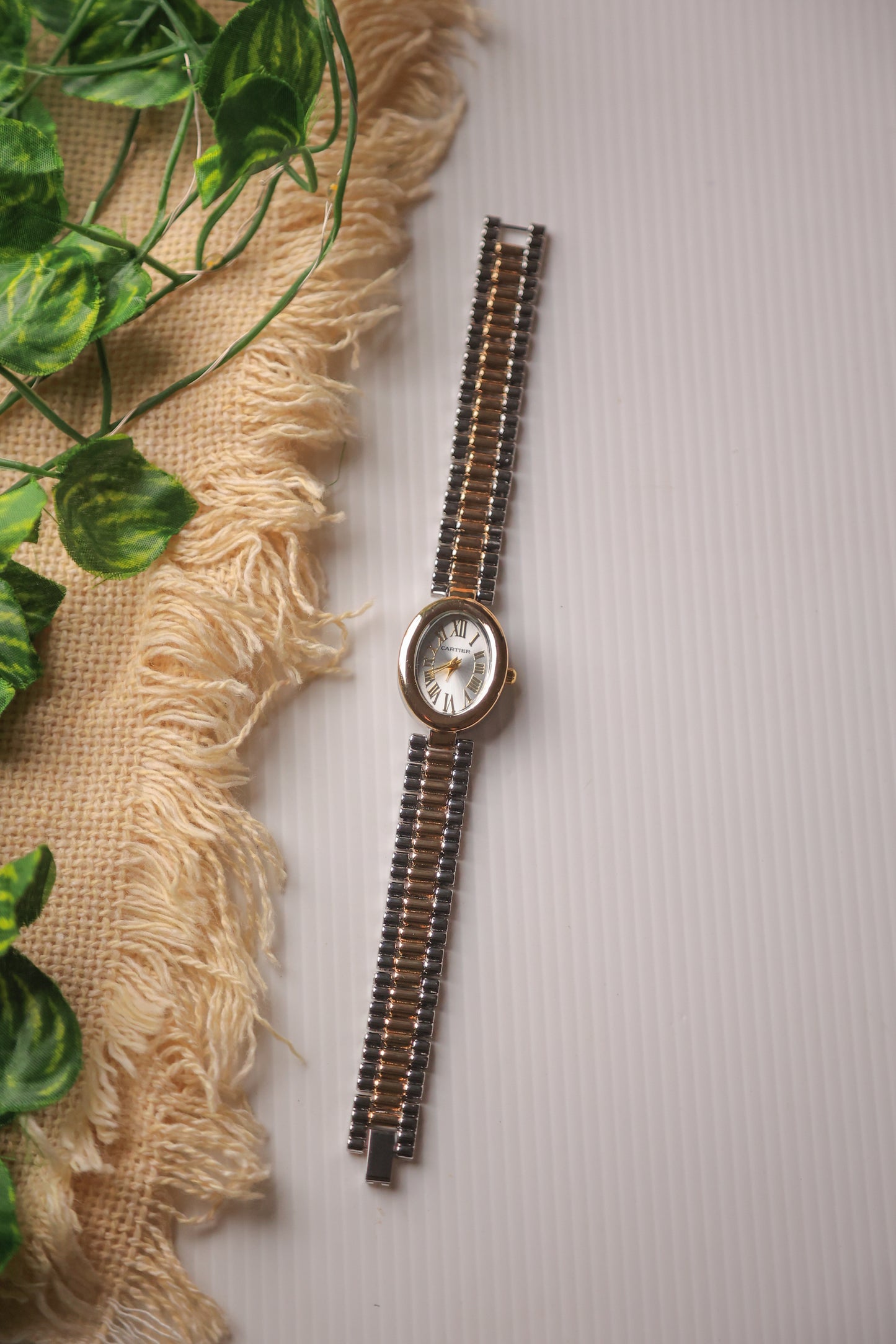 Cartier Oval Gold Twotone