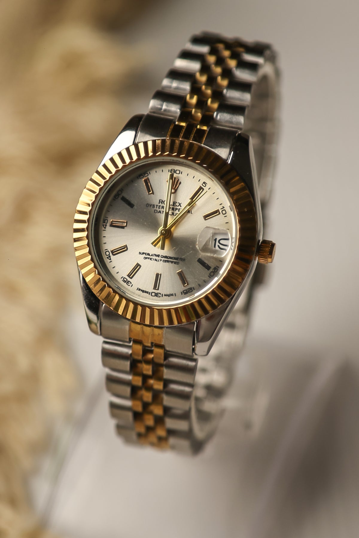 Rolex Oyster Perpetual (Silver Dial)