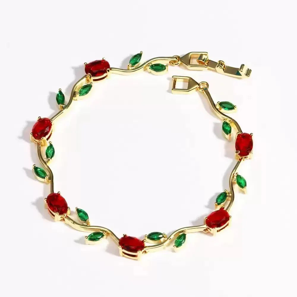 Diamond Tulip Bracelet