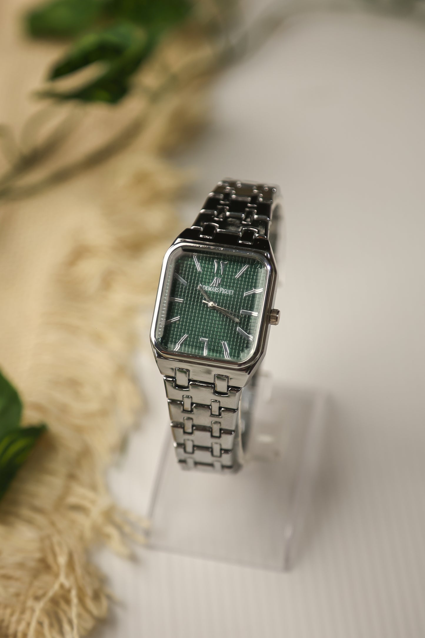 Ap Roman Silver (Green Dial)
