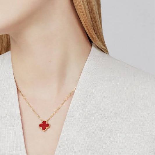 Red Vancleef Necklace