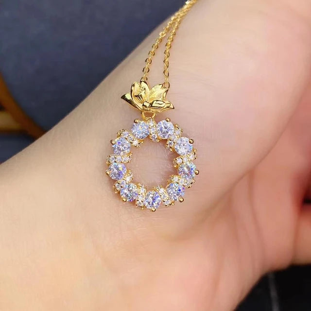 Shiny Moissanite Necklace