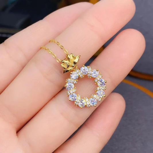 Shiny Moissanite Necklace