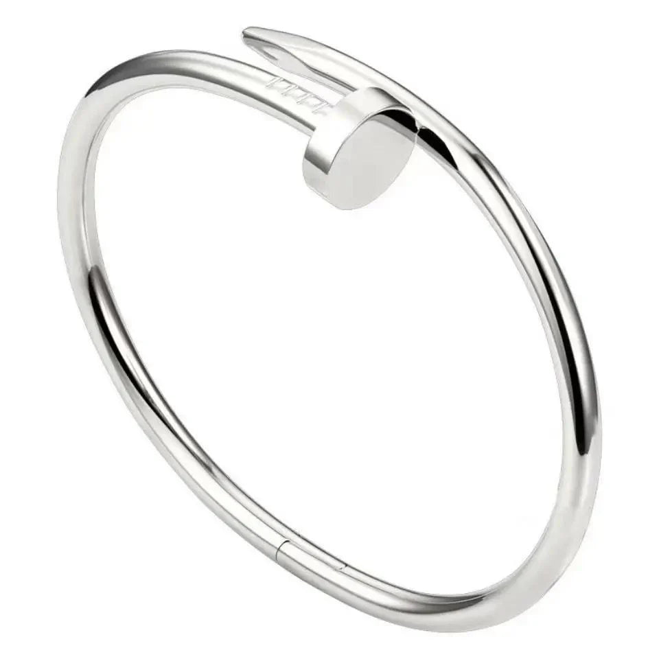 Silver Nail Bangle