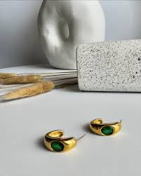 Green Emarld Earrings