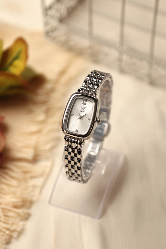 Oliv Long Slim Silver
