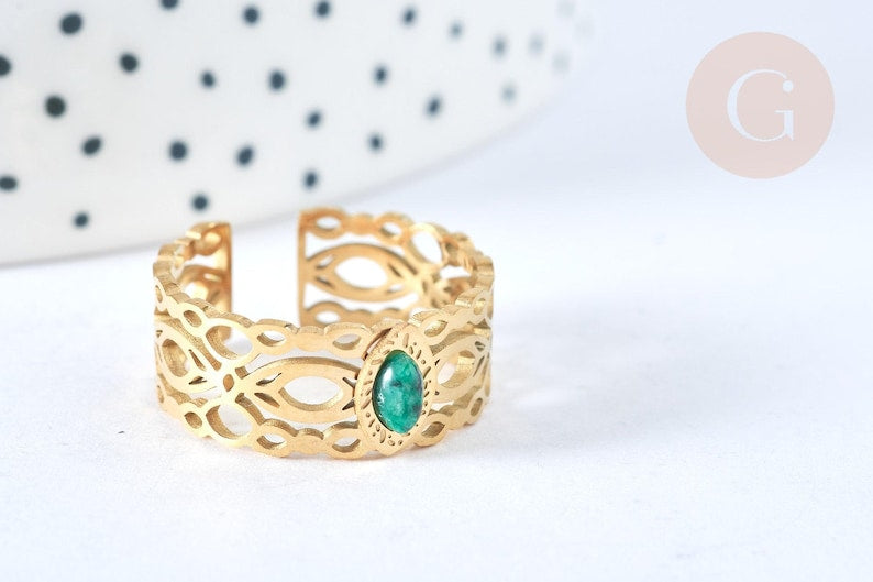 Adjustable Lace Ring