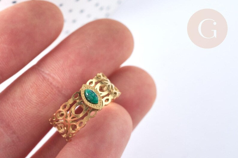 Adjustable Lace Ring