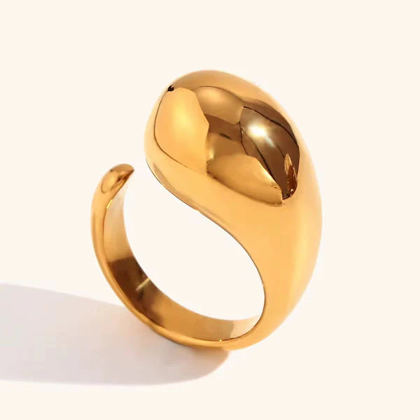 Golden Moon Ring (Adjustable Ring)