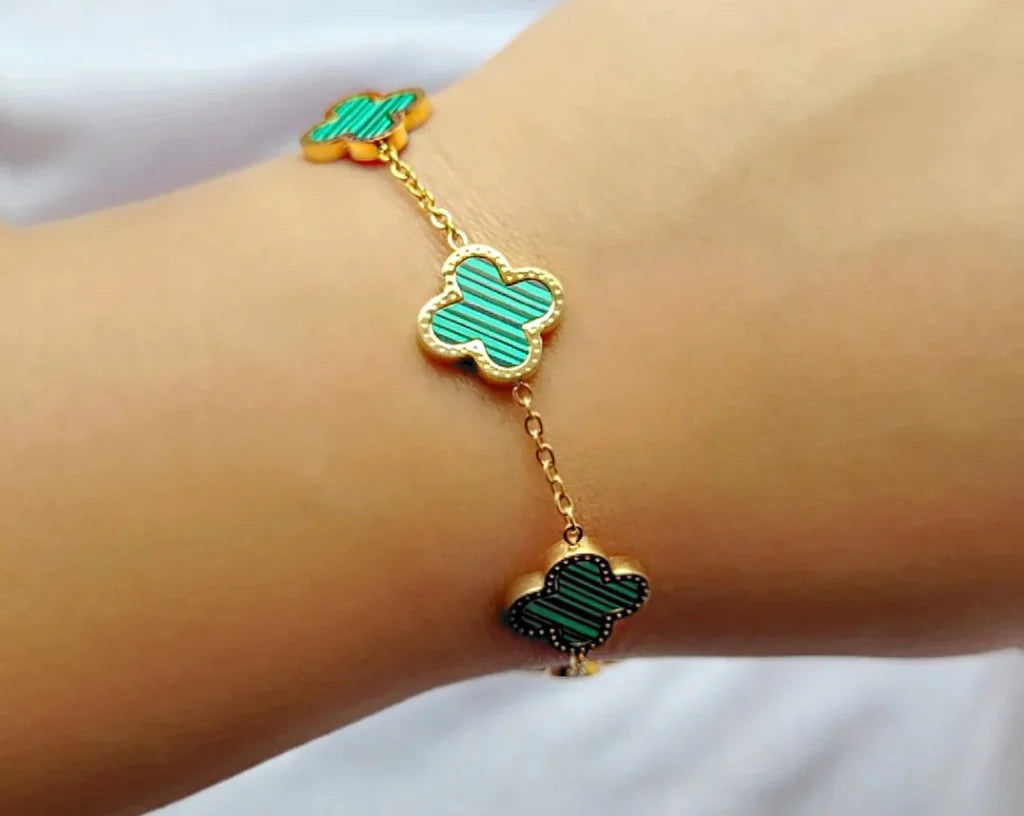 Four Leaf Clover Bracelet