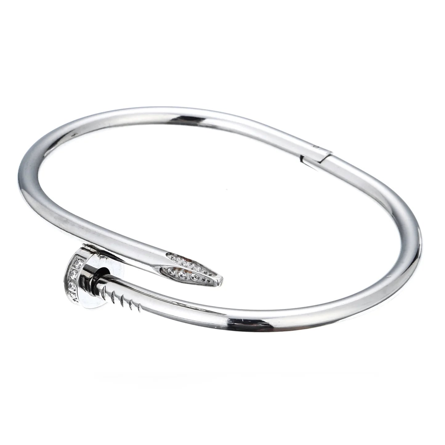 Nail Bangle Stainless Steel