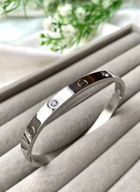 Silver Cartier Bracelet