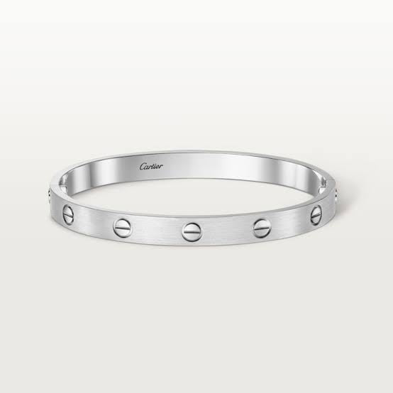 Silver Cartier Bracelet