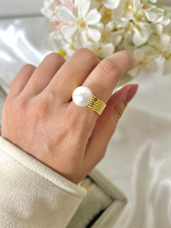 Pearl Ring (Adjustable Ring)