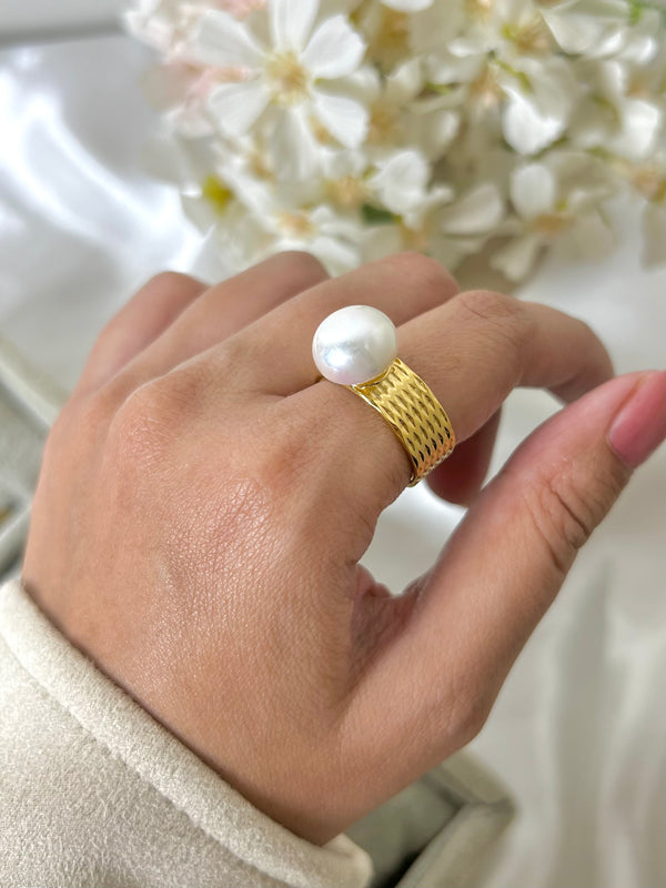 Pearl Ring (Adjustable Ring)