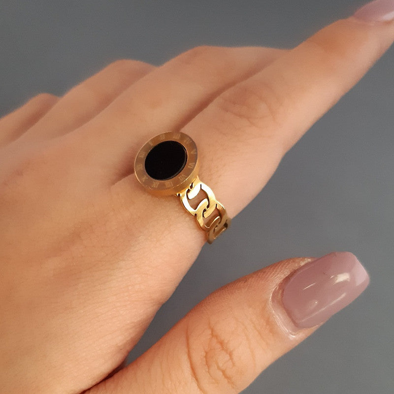 Roman Numeral Ring