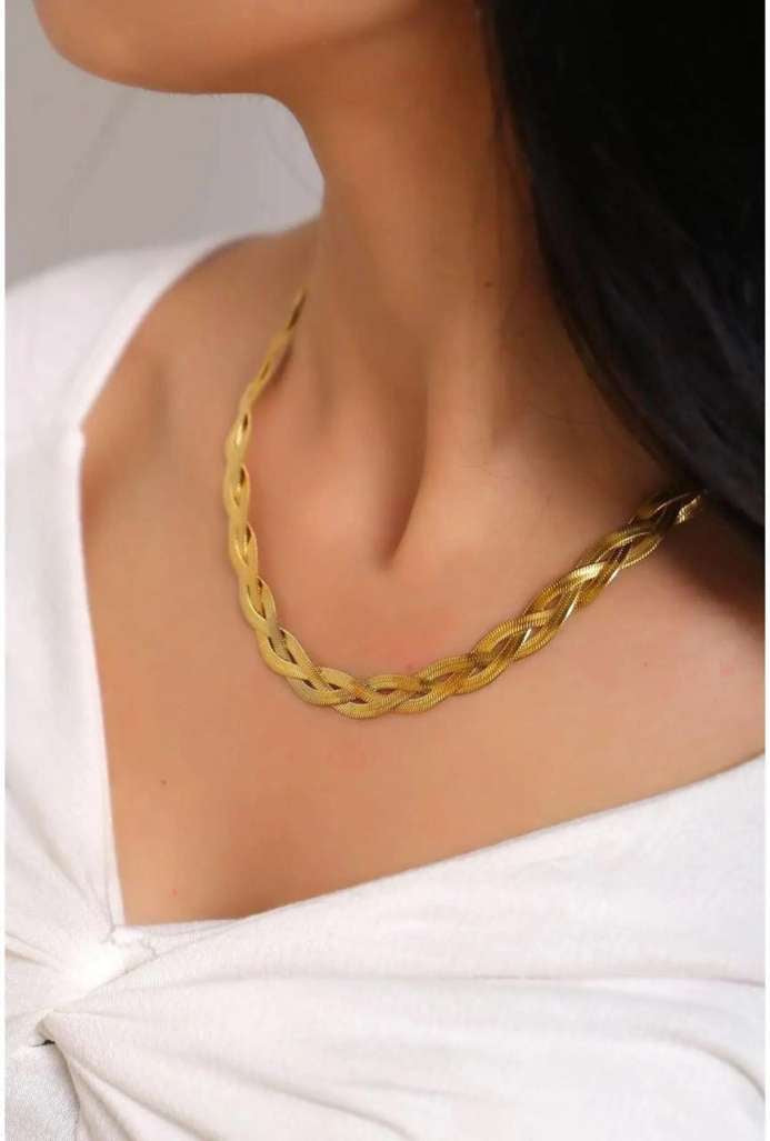 Triple Chain Necklace