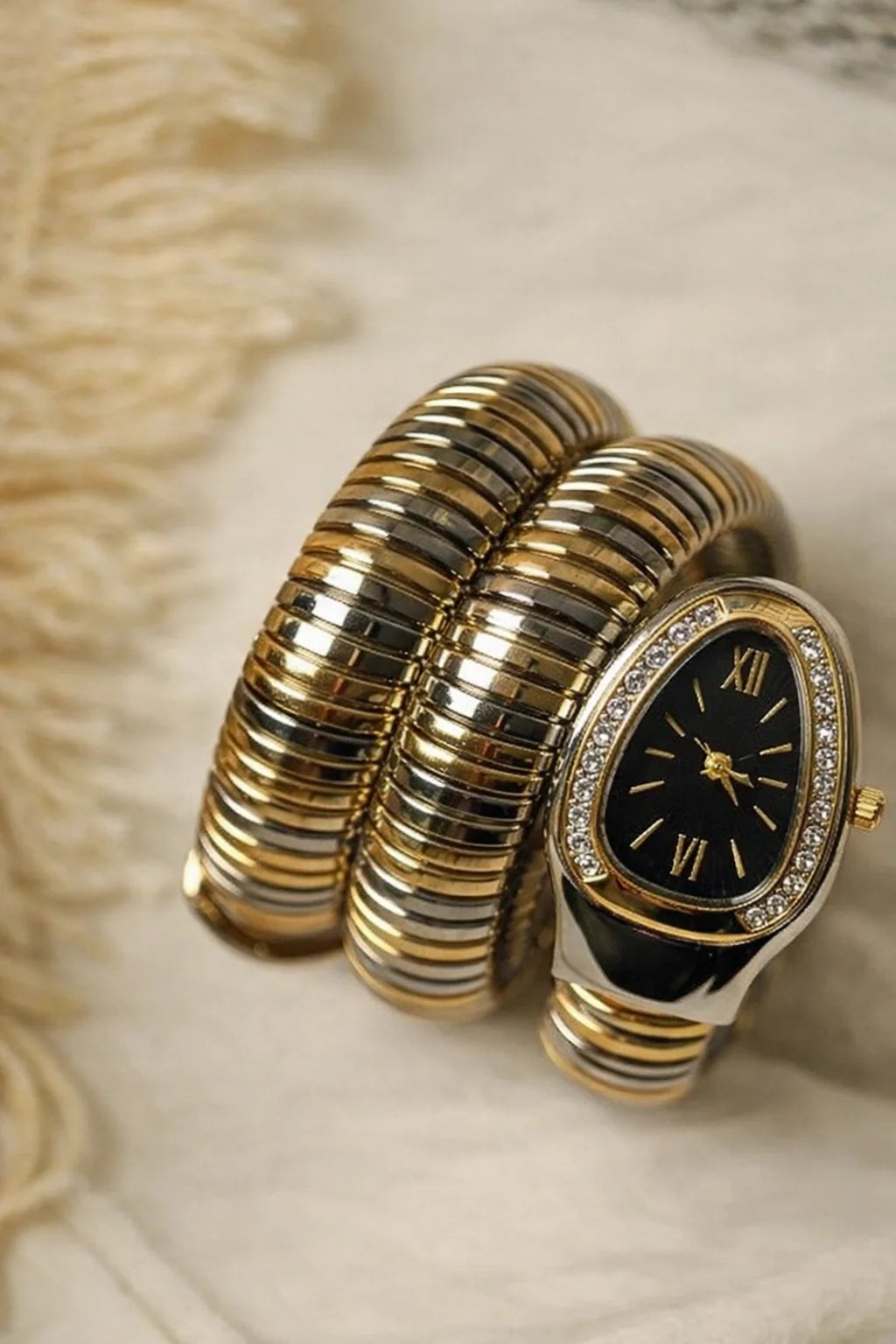 Snake Twotone Black